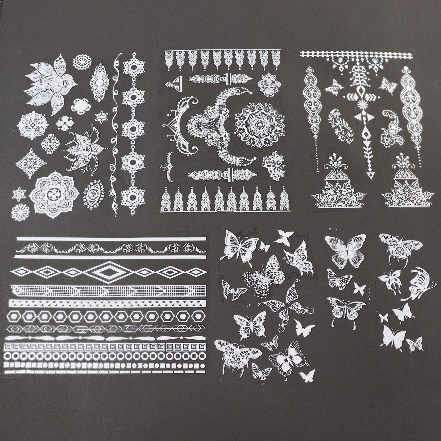 Temporary Tattoo Set - High Quality and Long-Lasting