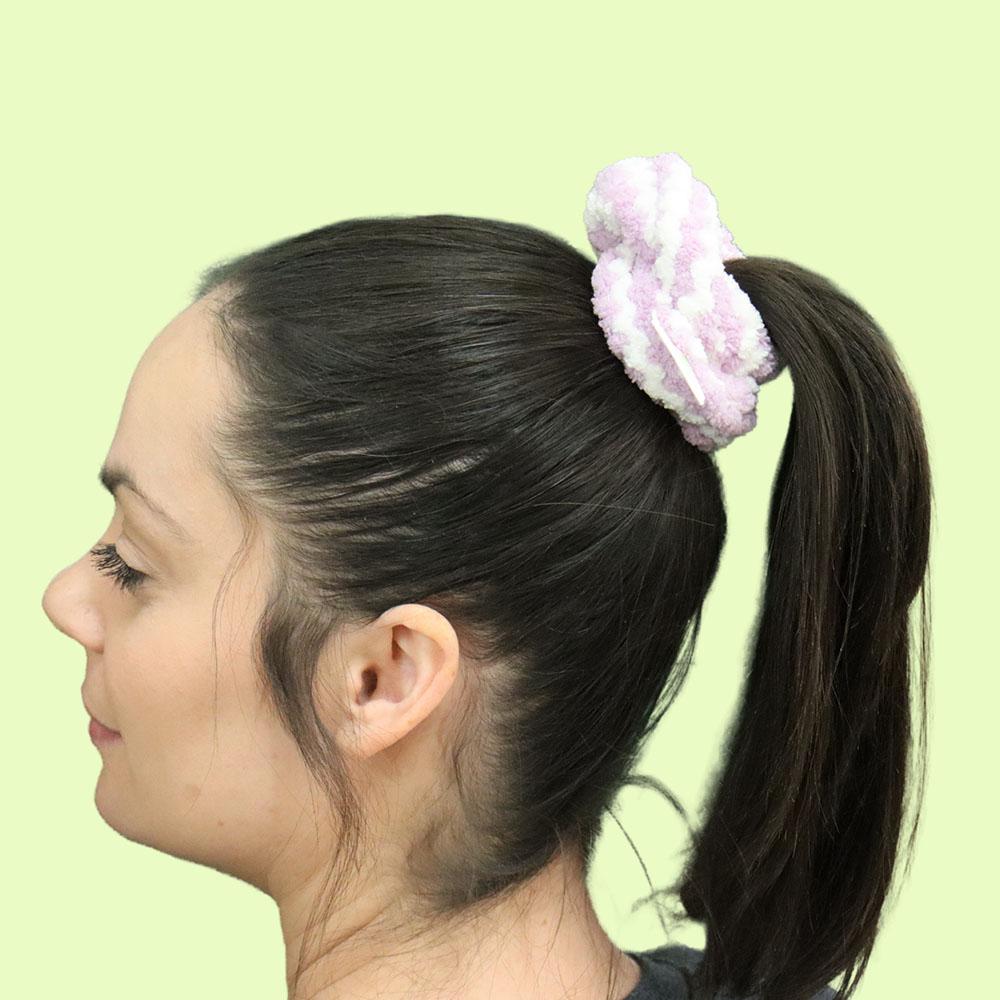 Ultra-Soft Microfiber Hair Drying Towel Scrunchies