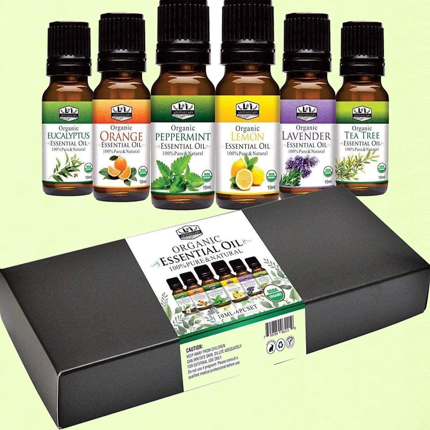 USDA Organic Essential Oils Combo